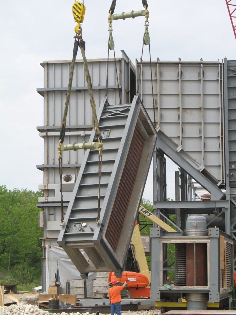 Boiler and Tank Erection - Canton Cogen