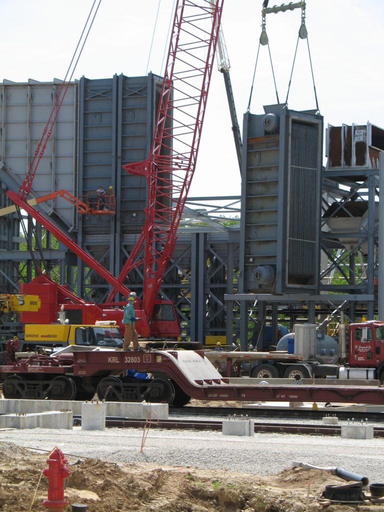 Boiler and Tank Erection - Canton Cogen