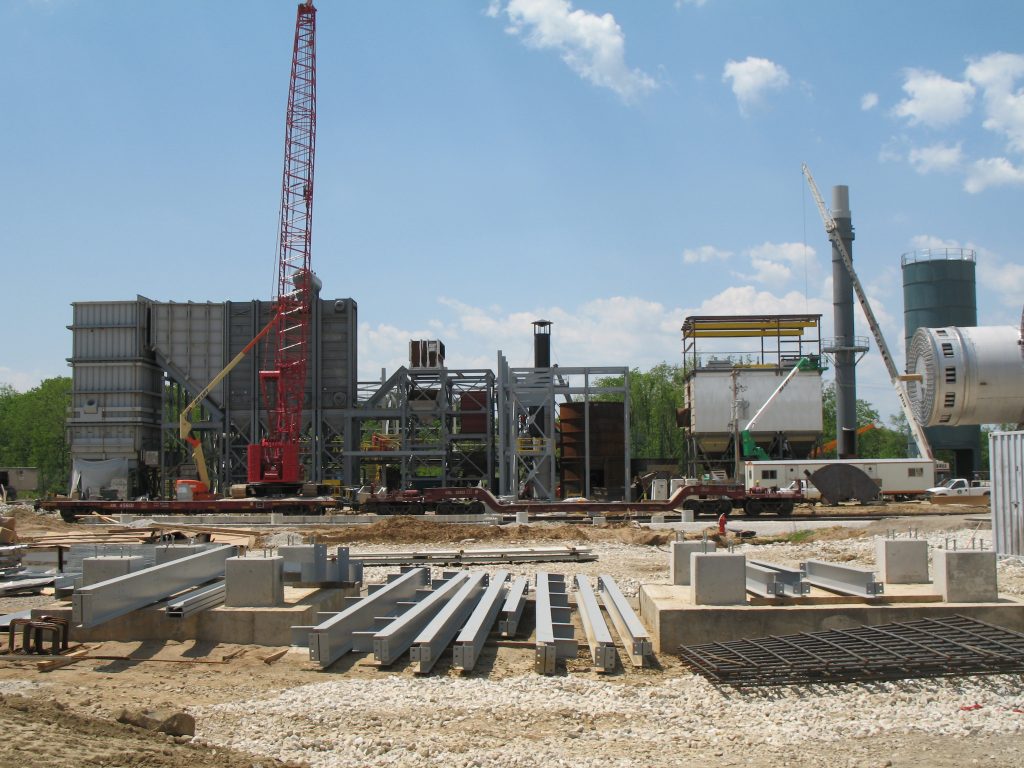 Boiler and Tank Erection - Canton Cogen