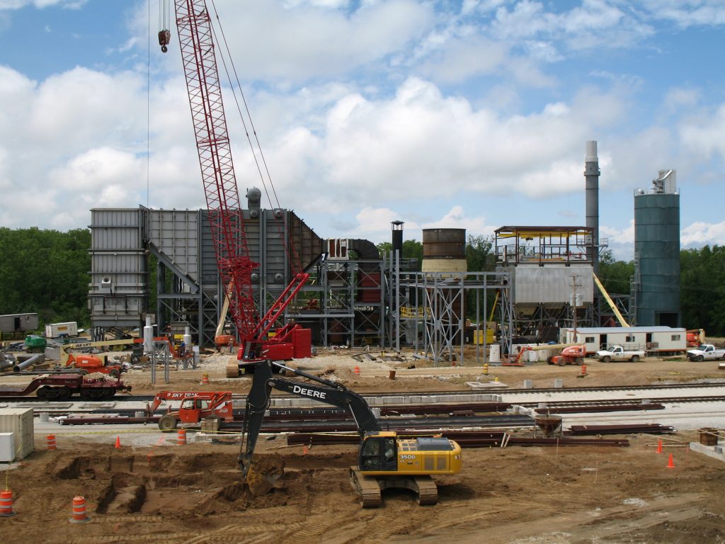 Boiler and Tank Erection - Canton Cogen