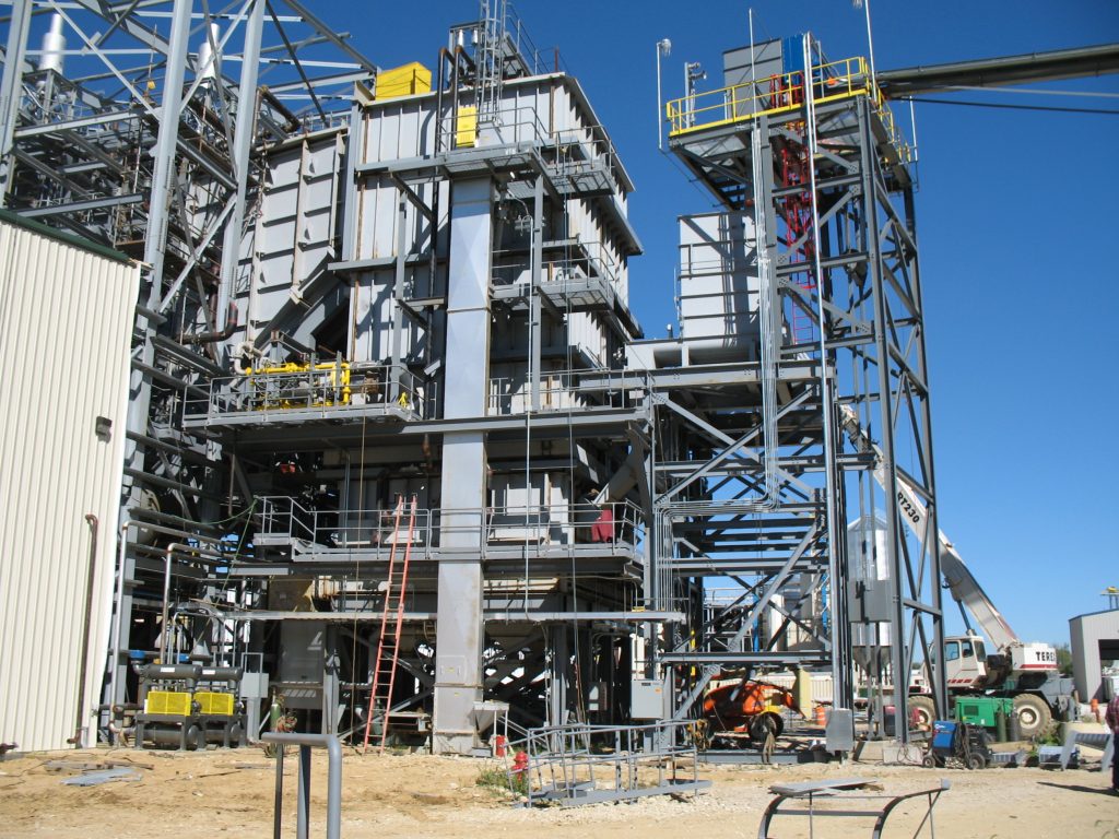 Boiler and Tank Erection - Canton Cogen