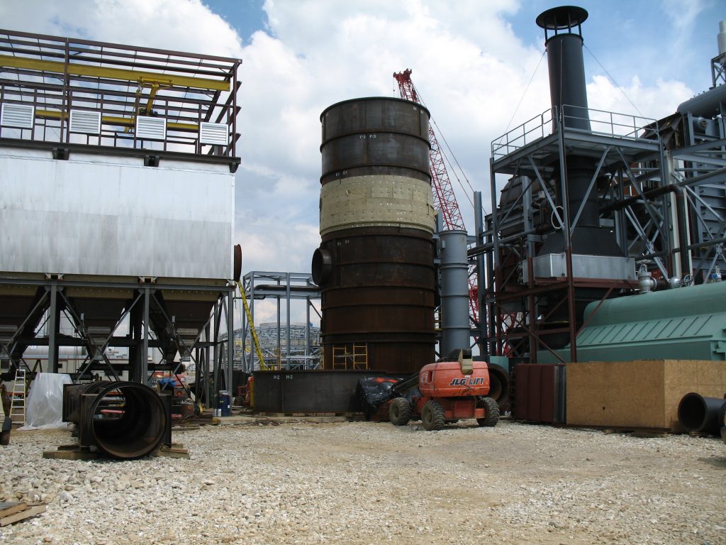 Boiler and Tank Erection - Canton Cogen