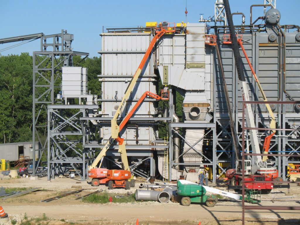 Boiler and Tank Erection - Canton Cogen