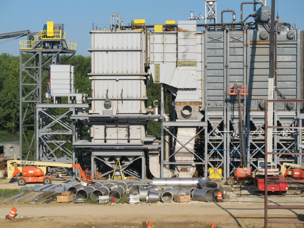 Boiler and Tank Erection - Canton Cogen