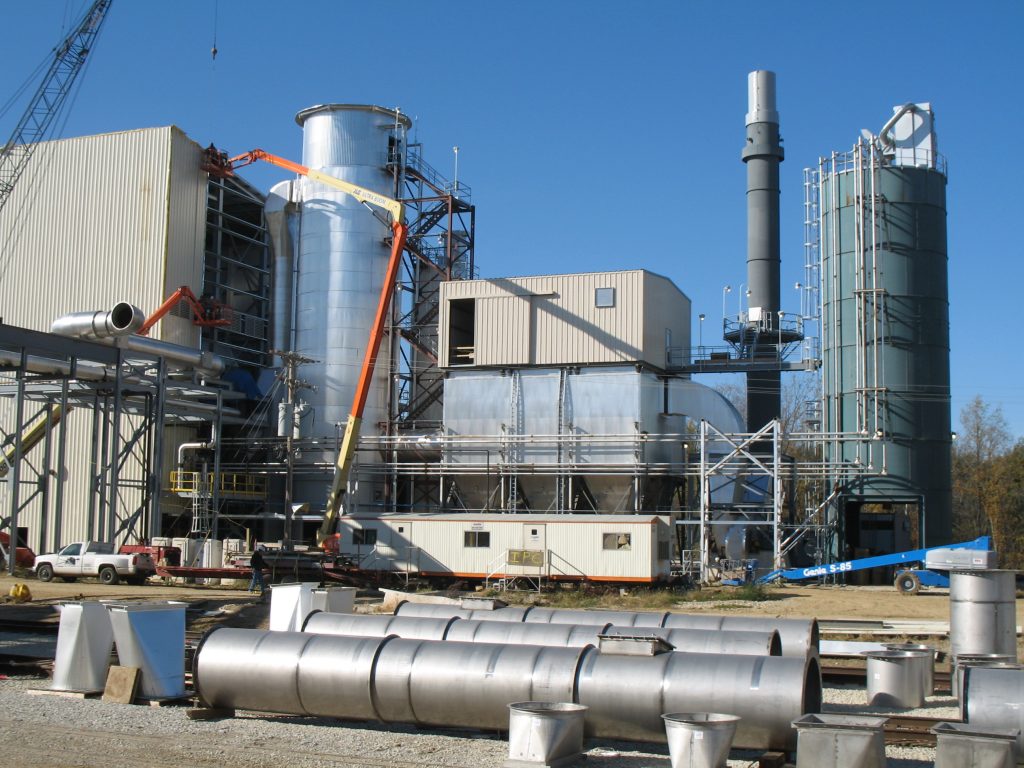 Boiler and Tank Erection - Canton Cogen