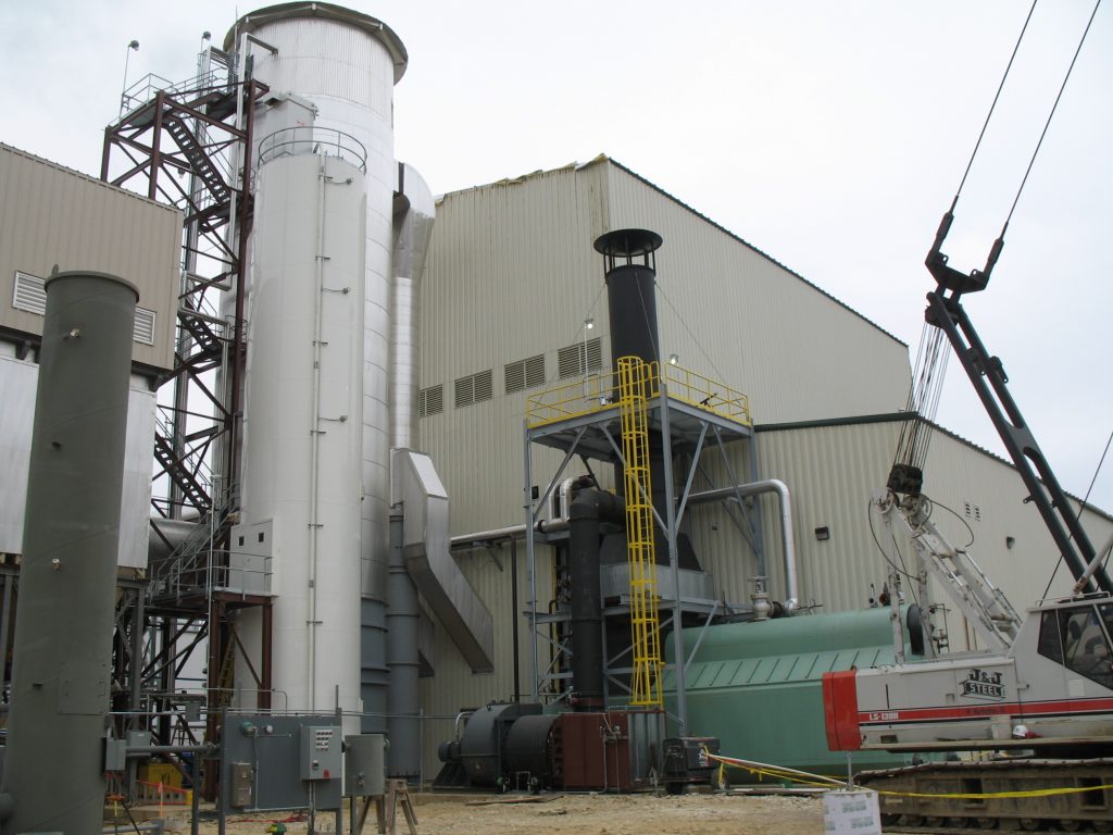 Boiler and Tank Erection - Canton Cogen
